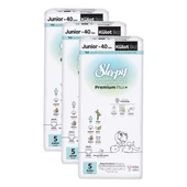 Sleepy Bio Natural Premium Plus Avantajlı Paket Külot Bez 5 Numara Junior 120 Adet - 3