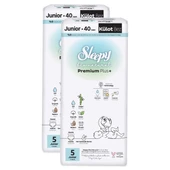 Sleepy Bio Natural Premium Plus Süper Paket Külot Bez 5 Numara Junior 80 Adet - 3