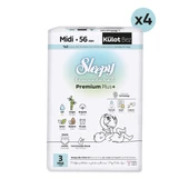 Sleepy Bio Natural Premium Plus Ultra Paket Külot Bez 3 Numara Midi 224 Adet - 2