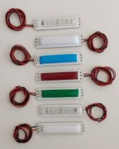 Su Geçirmez Led Lamba Marine Yat Tekne Karavan 24volt-15 Cm MAVİ thumbnail 3