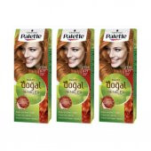 Palette Kalıcı Doğal Renkler Saç Boyası 8-77 Tarçın Bakırı 3 Paket - 1
