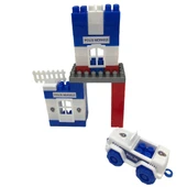 Farbu Oyuncak Lego 45 Parça Polis Yapı Blokları Seti thumbnail 7