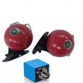 MITSUBA TİPİ CACAT ( ÇAT ÇAT ) KORNA+KESİCİ RÖLE 12 VOLT - 1