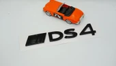 DK Tuning DS4 Bagaj Siyah ABS 3M Logo Arma Yazı Citroen İle Uyumlu - 2