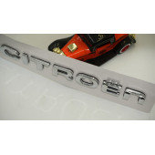 Citroen C4 C5 B7 Nemo Berlingo Bagaj Krom ABS 3M 3D Yazı Logo Amblem - 5