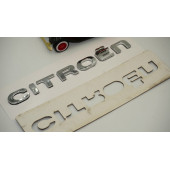 Citroen C4 C5 B7 Nemo Berlingo Bagaj Krom ABS 3M 3D Yazı Logo Amblem - 8