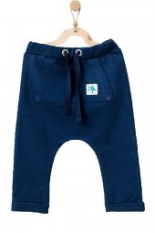 Andywawa Erkek Bebek Lacivert Tekli Pantolon AC21877R - 1