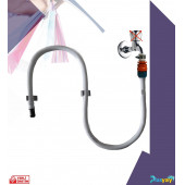 Plasyay Duvar Sabitlemeli Taharet Hortumu Rekorlu - 1