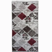 Brillant Laura Latex Kahverengi Püsküllü 80x150 Dijital Baskılı Halı - 1