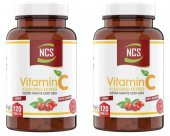 Ncs Vitamin C 1000 mg Beta Glukan Kuşburnu Çinko 120 Tablet 2 Kutu - 1