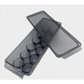 LEGGNO PTC6060EGG12 YUMURTA SAKLAMA KABI 12Lİ ŞEFFAF GRİ - 1