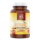 Ncs Ester C Vitamini 1000 mg 120 Tablet Kara Mürver Turunçgil Bioflavonidleri Rutin Aserola - 1