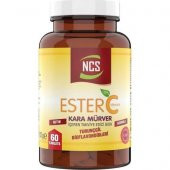 NCS Ester C Vitamini 1000 mg Kara Mürver 60 Tablet Vitamin C - 1