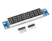8 Hane Seri 7 Segment Ekran 8 Digit Dijital Seri 74HC595 8 Digit - 4