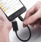 PrimeX PX-515 Type-C To USB3.0 OTG Çevirici 15Cm (Erkek-Dişi) - 3