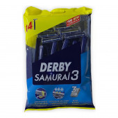 Derby Samurai 3 Tıraş Bıçağı 3 Bıçaklı 14 adet - 1