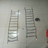 215/65-R15 Lastik Uyumlu Serme Mahmuzlu Zincir - Merdiven tip Ultra Kaliteli - 5