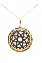 Birinci1926 925 Ayar Gümüş Mother Of Pearl Sedef Kolye - 4