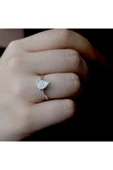 0.18 Ct. Damla Modern Tasarım Pırlanta Yüzük - 1