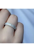 1.68 Ct. Modern Tasarım Tamtur Baget Pırlanta Yüzük thumbnail 2