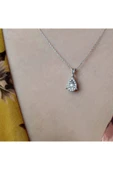 0.23 Ct.damla Model Pırlanta Trend Kolye - 1