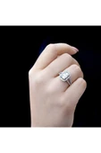 0.70 Ct Baget Pırlanta Modern Tasarım Yüzük - 2