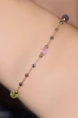 Taşlı Renkli Altın Bileklik thumbnail 2