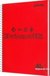 My Note A4 100 Yaprak Kareli Sipiralli Defter Matematik - 6