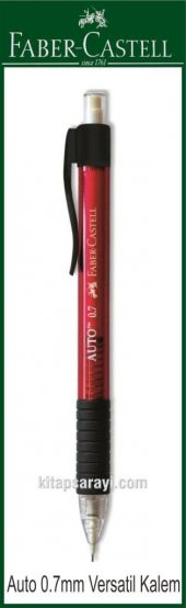 Faber Castell Auto 1388 0.7 mm Versatil Kalem Kırmızı - 1