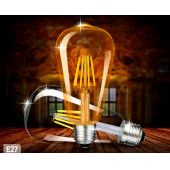 ST-64 Rustik Edison Dekoratif Ampül - 2