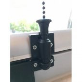 KALİTE - CAM BALKON EMNİYET PLASTİK KİLİT - BONCUKLU İP ZİNCİR TAKIM SETİ - 2