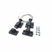KALİTE - CAM BALKON EMNİYET PLASTİK KİLİT - BONCUKLU İP ZİNCİR TAKIM SETİ - 3