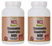NCS Glucosamine Chondroitin MSM TYPE II Collagen Turmeric 240 Tab 2 kutu thumbnail 1