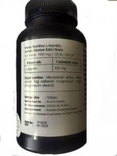 Meka Nutrition L Carnitine 1000 mg 120 Tab-2 kutu - 2