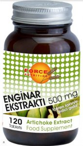 Force Nutrition Artichoke (enginar) 500 mg 120 Tablet Kargo Bizden - 1