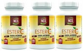 Ncs Ester C Vitamini 1000 mg 180 Tablet Kara Mürver Turunçgil Bioflavonidleri Rutin Aserola 3 Adet - 1