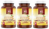 Ncs Ester C Vitamini 1000 mg 120 Tablet Kara Mürver Turunçgil Bioflavonidleri Rutin Aserola 3 Adet - 1