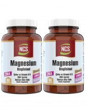 Ncs Zma 60 Tablet Çinko Folic Acid Vitamin B 6 Magnezyum Bisglisinat Magnesium 2 Adet - 1