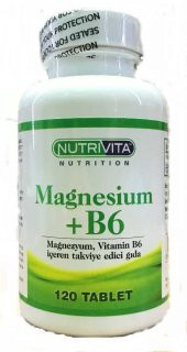 Nutrivita Magnesium B6 Vitamin 120 Tablet - 1