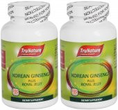 Trunature Korean Ginseng Plus Royal Jelly 100 Kapsül 2 Adet - 1