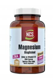Ncs Zma 180 Tablet Çinko Folic Acid Vitamin B 6 Magnezyum Bisglisinat Magnesium - 1