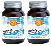 Meka Nutrition Calcium Magnesium Zinc Vitamin D 120 Tablet 2 kutu - 1