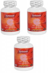 Trunature Vitamin C 1000 mg ve Rose Hips 100 Tablet 3 adet - 1