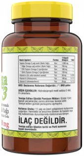 Ncs Limon Aromalı Omega 3 Balık Yağı 1000 Mg Vitamin D Vitamin K Vitamin E 60 Yumuşak Kapsül - 2