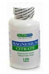Nutrivita Nutrition Magnesium Citrate 250 mg 120 Tablet - 1
