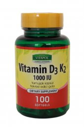 Vitapol Vitamin D3 K2 100 Softgel - 1