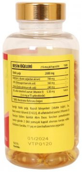 Vitapol Omega 3 Balık Yağı 100 Softgel Skt 01.2024 Kargo Bizden 3 Adet thumbnail 2