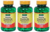 Vitapol Taurin 500 Mg Vitamin B6 Vitamin B12 100 Kapsül Skt Haziran 2024 3 Adet - 1