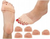 2 Li Silikon Ayak 5 Parmak Koruyucu Makaralı Parmak Ayıran Gömlek Hava Alan Bunyon Halluks Valgus - 4