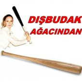 Ahşap Beyzbol Sopası Dışbudak Ağacından Bezbol Sopası 50 CM - 5
